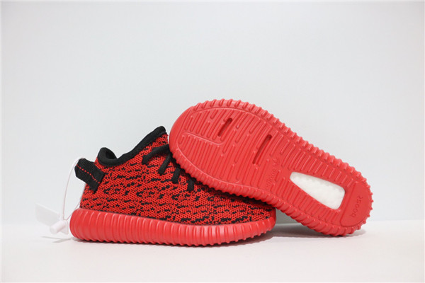 Youth Running Weapon Yeezy 350 Red Shoes 010 Youth Running Weapon Yeezy 350 Red Shoes 010